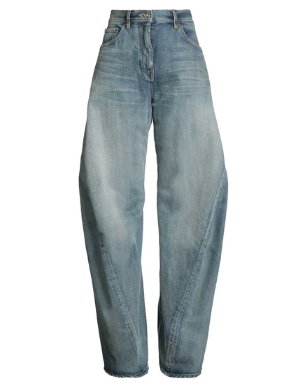 Женские зауженные джинсы Versace Lorenz SP, синие