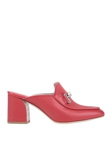 TOD'S Мюли и сабо красный