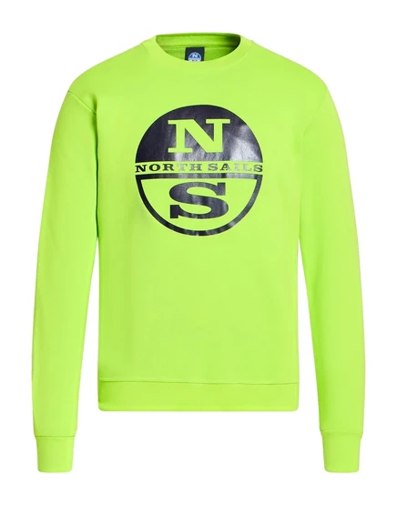 Мужской свитшот North Sails Jadr, лаймовый