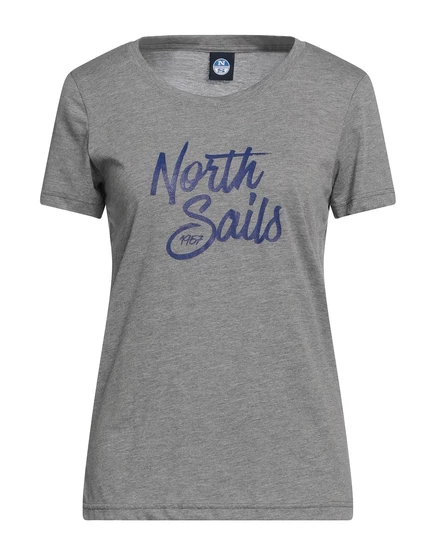 Женская футболка North Sails Papermag, серая
