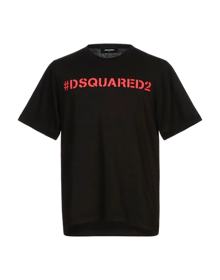 Мужская футболка DSquared2 Braccialin, черная