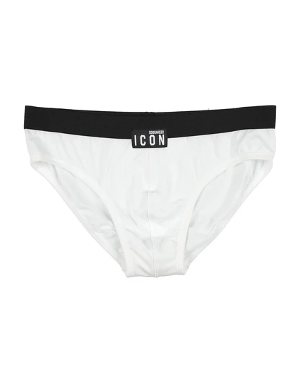 Мужские трусы DSquared2 Briefs, белые