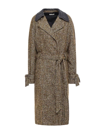 MASSCOB Overcoats & Trench Coats зелёный милитари
