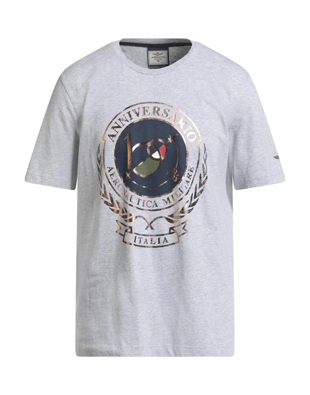AERONAUTICA MILITARE T-shirts серый