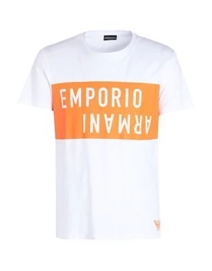 Мужская футболка Emporio Armani Hamish, белая