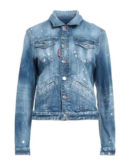 DSQUARED2 Джинсовая верхняя одежда синий