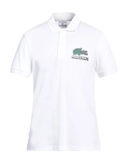 Мужское поло Lacoste Hamish, белое