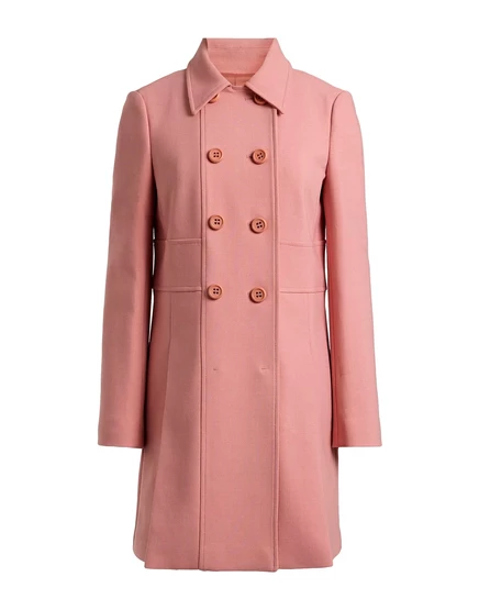 Женское двубортное пальто Redvalentino, античная роза