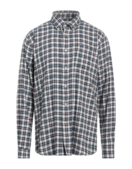 Мужская рубашка Barbour, цвета слоновой кости