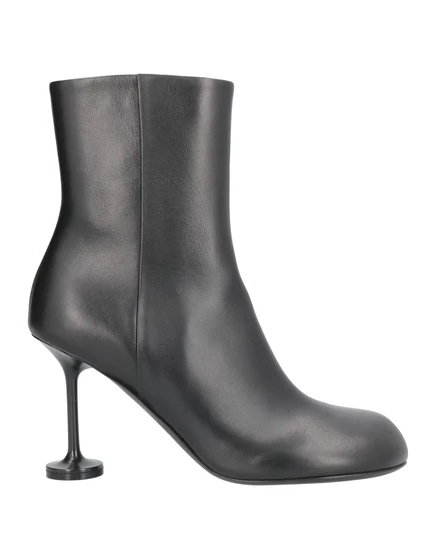 Женские ботильоны Balenciaga Jadr, кожаные, черные