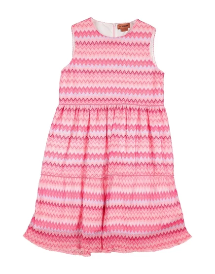 Детское платье Missoni Kids, розовое