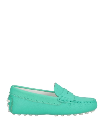 Детские лоферы Tod's, бирюзовые