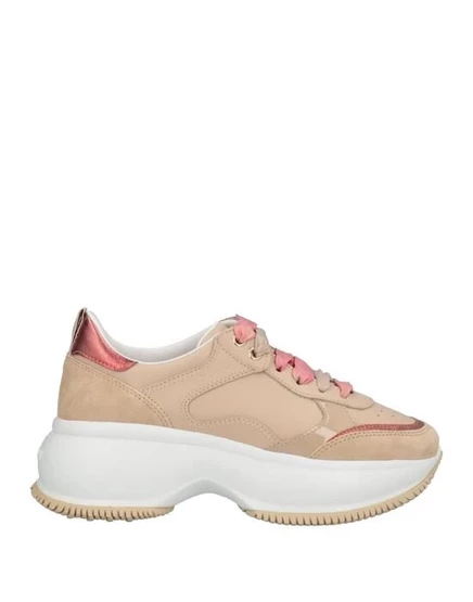 Женские кроссовки Hogan, верблюжьи