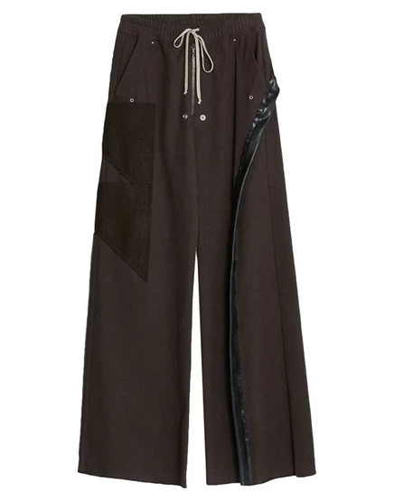RICK OWENS Повседневные брюки тёмно-коричневый