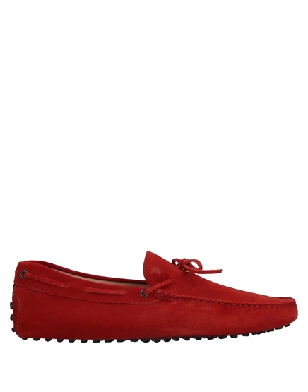 Мужские мокасины Tod's Papermag, замшевые, кирпичные