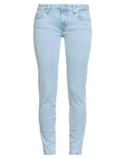 Женские джинсы 7 For All Mankind Pyper скинни, синий