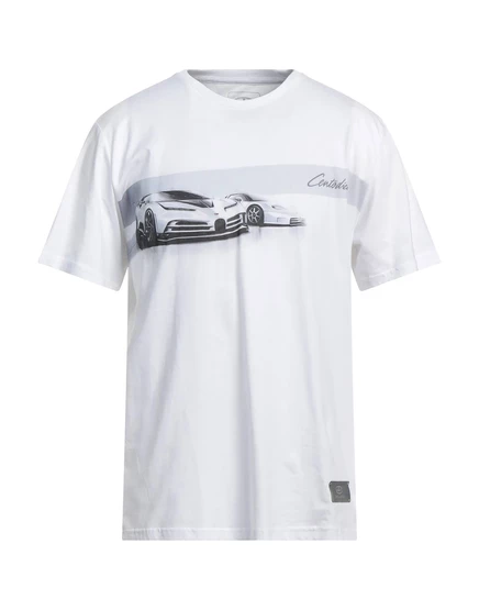 Мужская футболка Bugatti Ibizen, белая