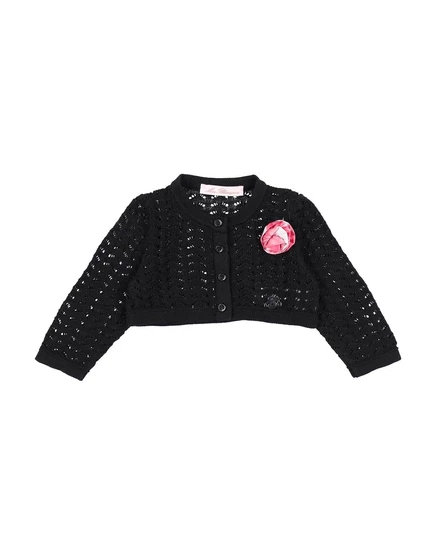 Кардиган для младенцев Miss Blumarine BABY, чёрный