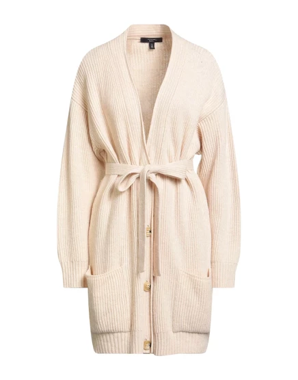 Женский кардиган Weekend Max Mara Lorenz_SP с поясом, светло-кремовый