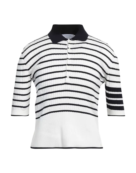 Мужское поло Thom Browne Wonderwoman, белое