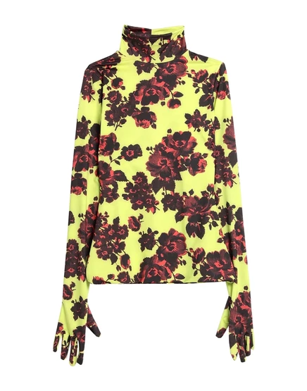 Женский топ VETEMENTS PAPERMAG, желтый