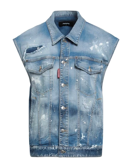 Женский джинсовый жилет DSquared2 Denim, синий