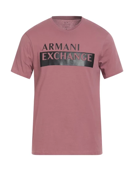 Мужская футболка Armani Exchange WONDERWOMAN, античная роза