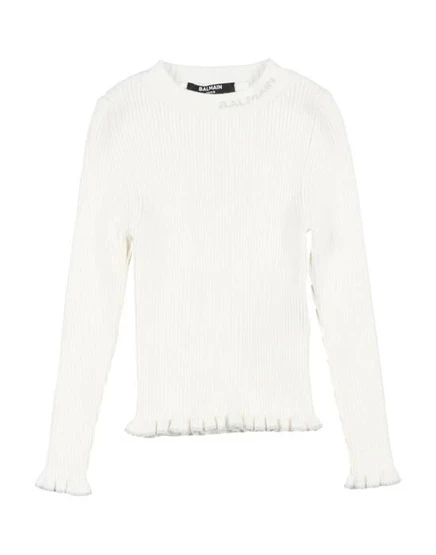 BALMAIN Свитер белый