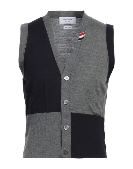 Мужской кардиган Thom Browne Wonderwoman, темно-синий