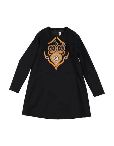 Платье для девочек Pucci джерси, черное