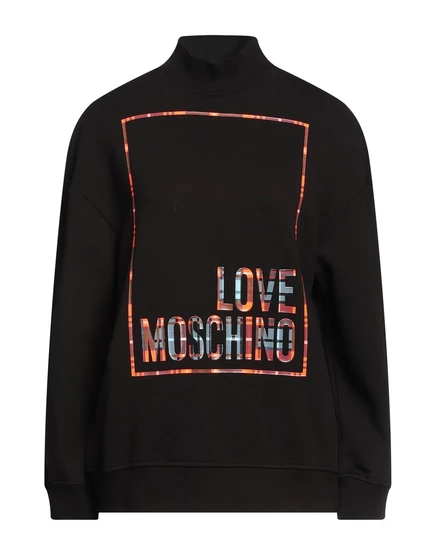 Женский свитшот Love Moschino Hamish, черный