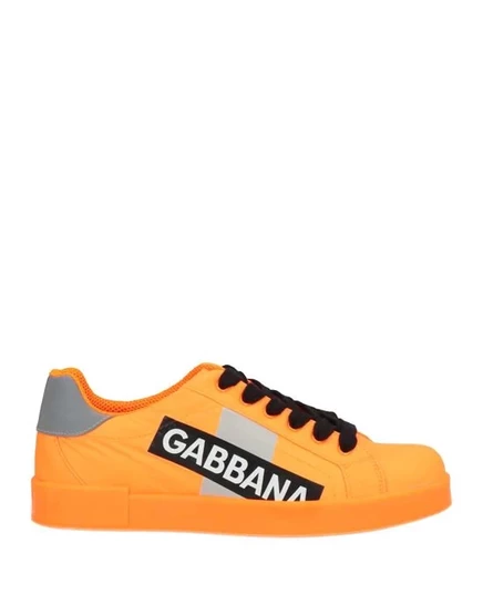 DOLCE&GABBANA Кеды оранжевый
