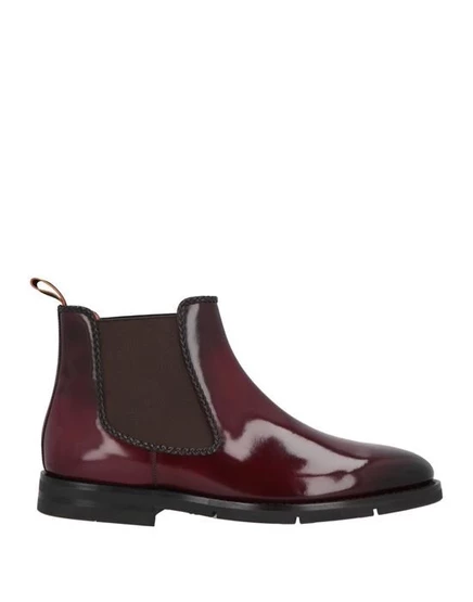 SANTONI Высокие ботинки бордовый