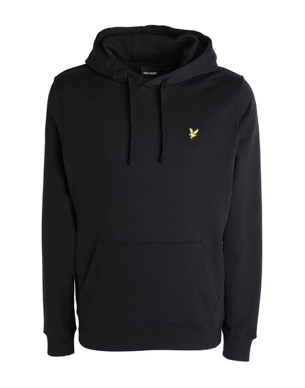 Мужское худи Lyle & Scott Papermag, черное