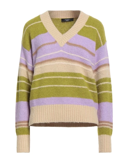 Женский свитер Weekend Max Mara в полоску, бежевый