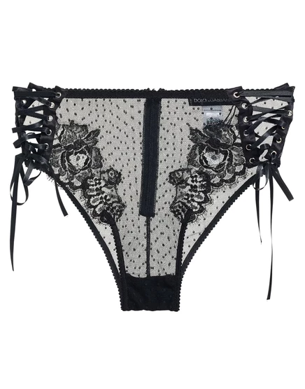 Женские трусы Dolce & Gabbana, черные