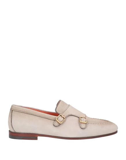 SANTONI Мокасины бежевый