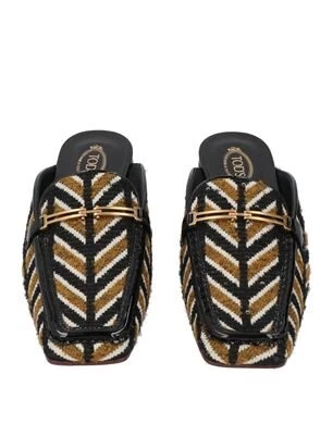 Мужские мюли Tod's Papermag с узором, охра