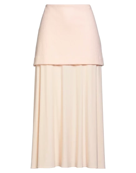 JIL SANDER Maxi skirts светло-розовый