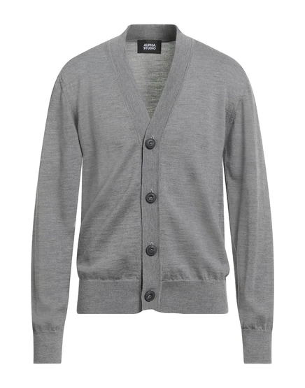 ALPHA STUDIO Cardigans серый