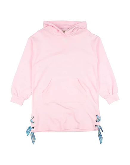 Детское платье Pucci с капюшоном, розовое