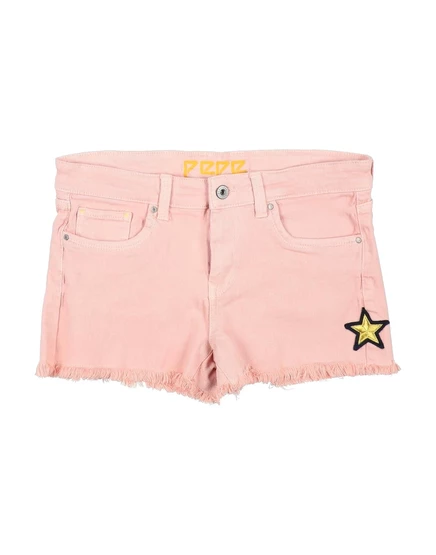 Женские джинсовые шорты Pepe Jeans, пудровые
