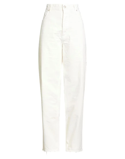 Женские джинсы Balenciaga Lorenz_SP, молочные