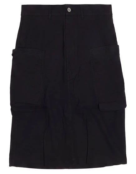 Мужская юбка миди Drkshdw by Rick Owens, черная
