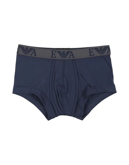 Мужские боксеры Emporio Armani WONDERWOMAN из хлопка, тёмно-синие