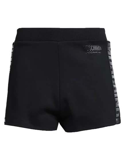 Женские пижамные брюки Moschino PAPERMAG, черные