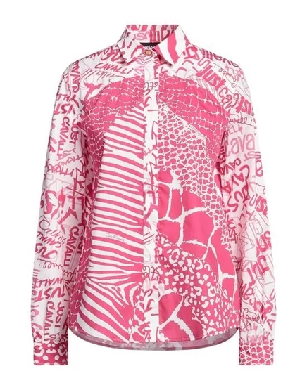 JUST CAVALLI Pубашка фуксия