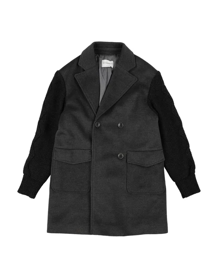 Женское пальто Ermanno Scervino Junior, свинцово-серое