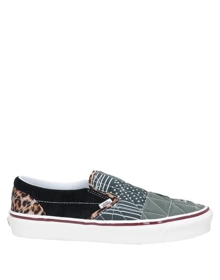 Женские слипоны Vans, вельветовые, свинцово-серые