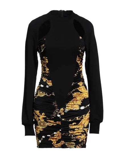 VERSACE JEANS COUTURE Короткое платье чёрный